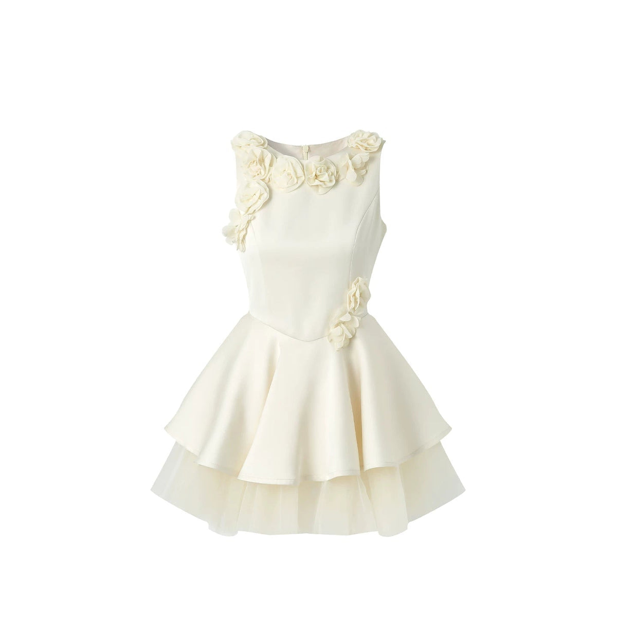 Three-Dimensional Floral Dress