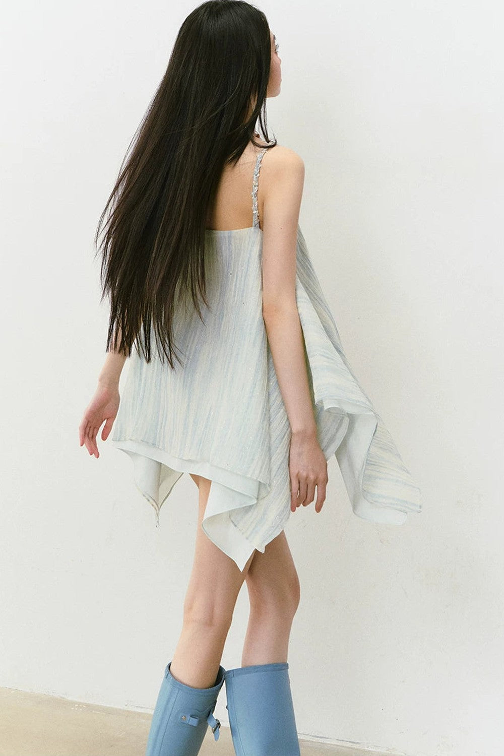 Three-Dimensional Floral Dress