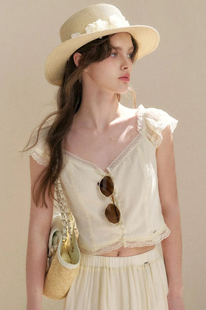 Three-Dimensional Flower Sun Hat