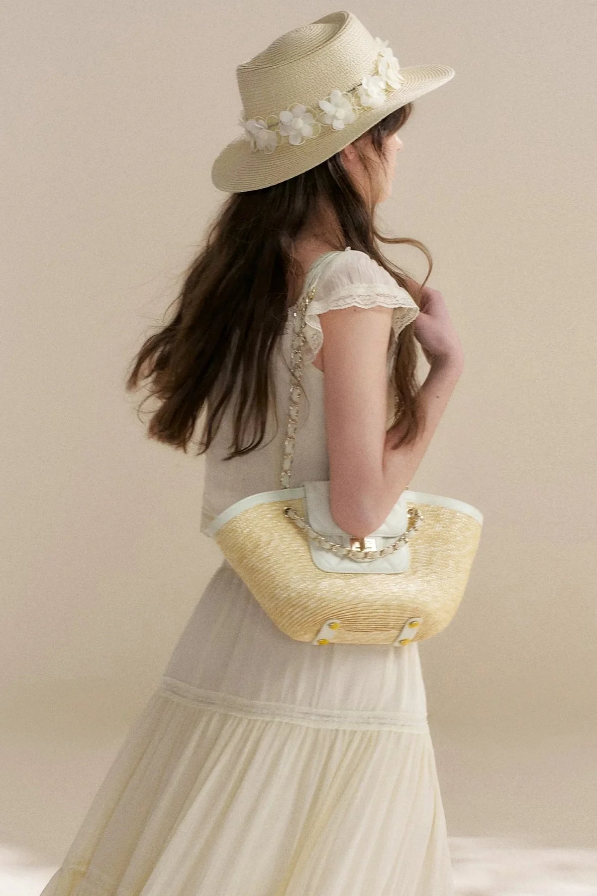 Three-Dimensional Flower Sun Hat