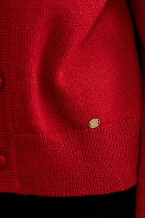 Three-Piece Knit Sweater