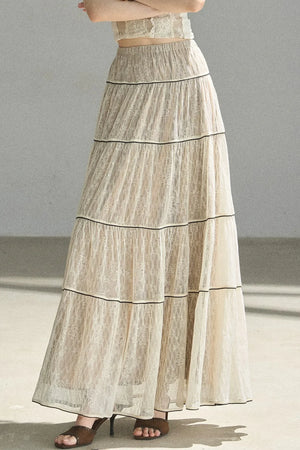 Through the Fog Lace Skirt