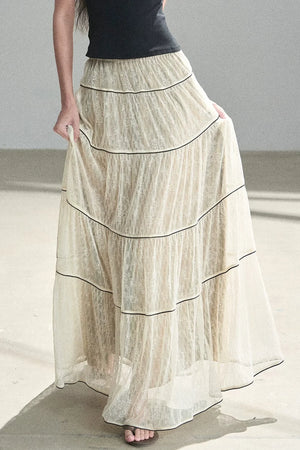 Through the Fog Lace Skirt