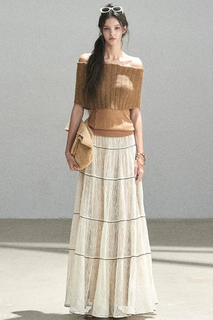Through the Fog Lace Skirt