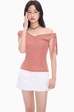 Tie-Shoulder Tee