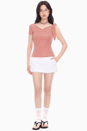 Tie-Shoulder Tee
