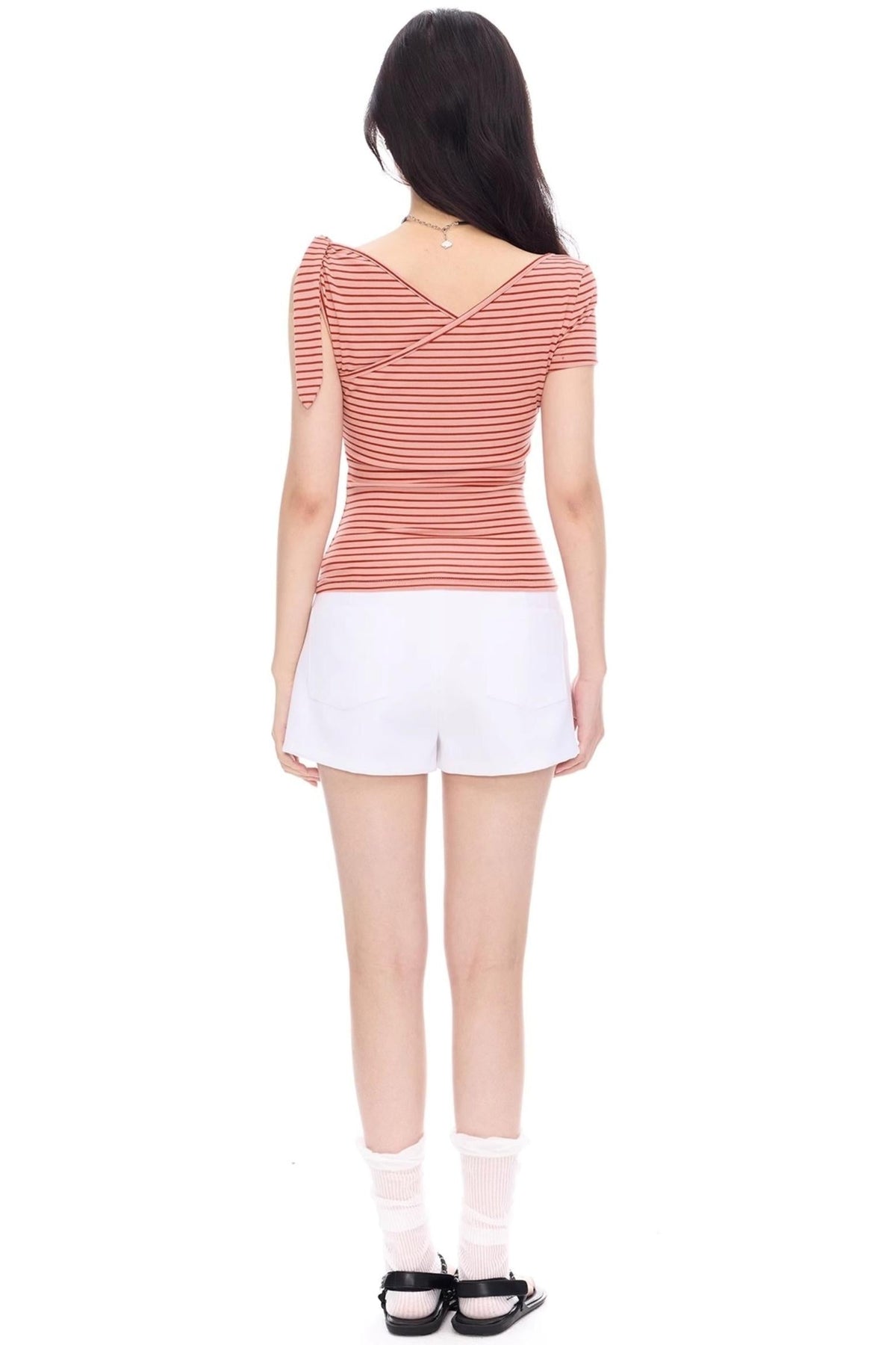 Tie-Shoulder Tee
