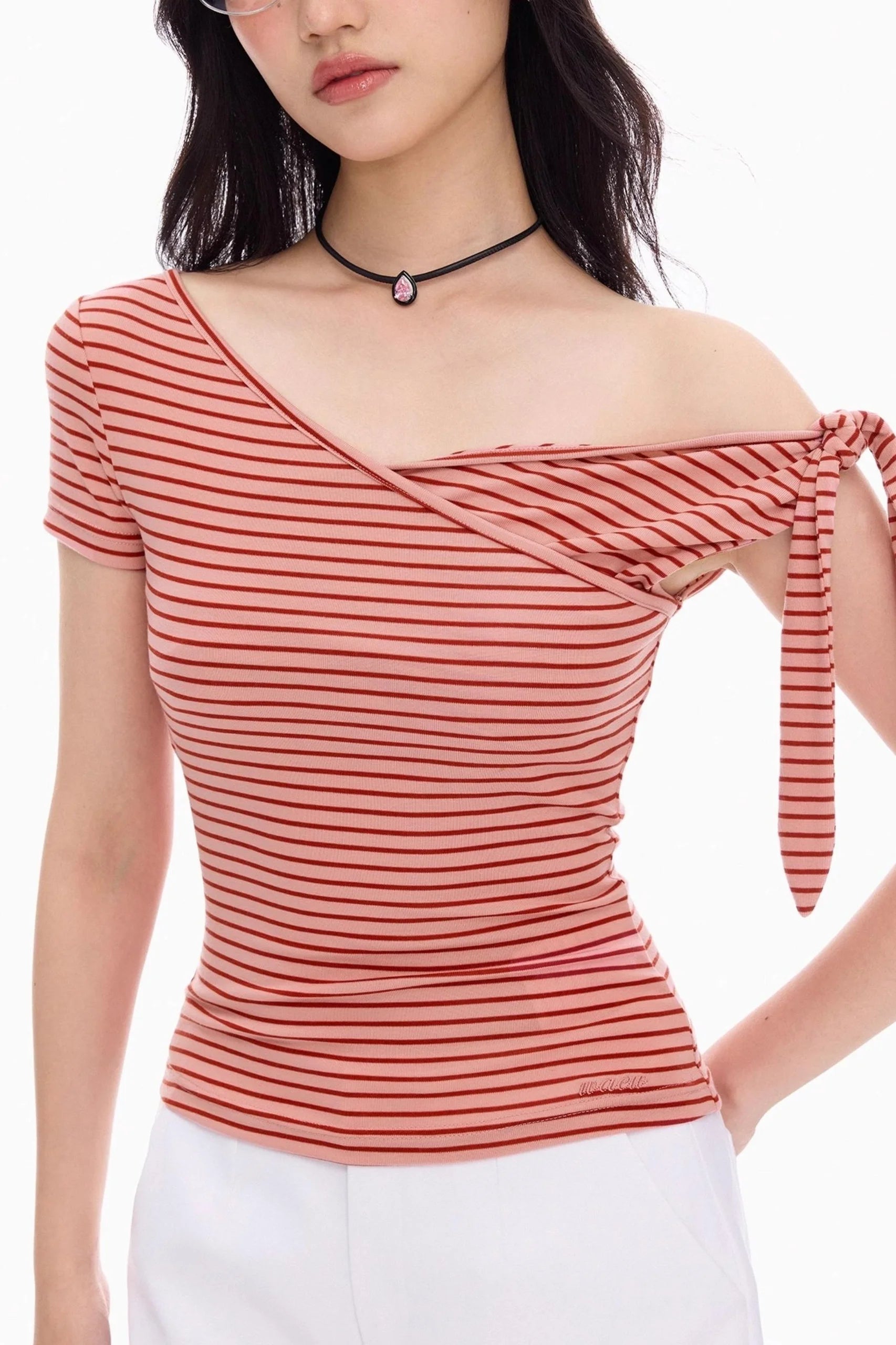 Tie-Shoulder Tee
