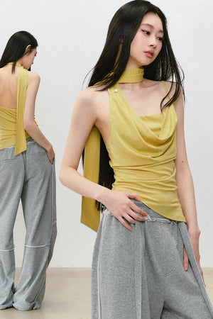 Tie-Waist Lyocell Camisole Top