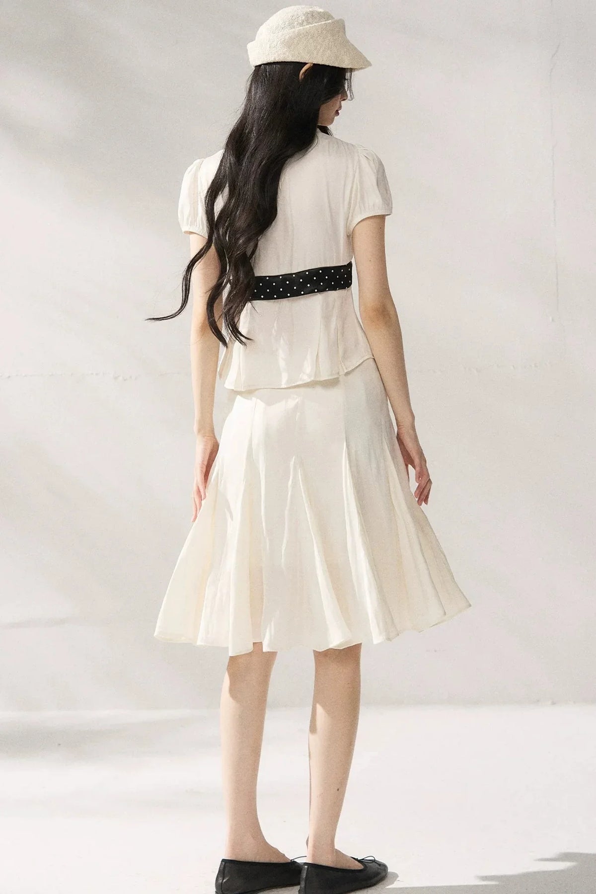 Tie Waist V-Neck Top