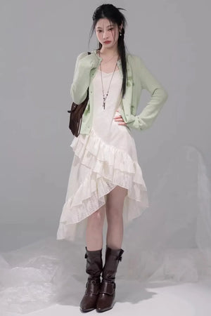 Tipsy Crush Ruffle Dress Set-Up