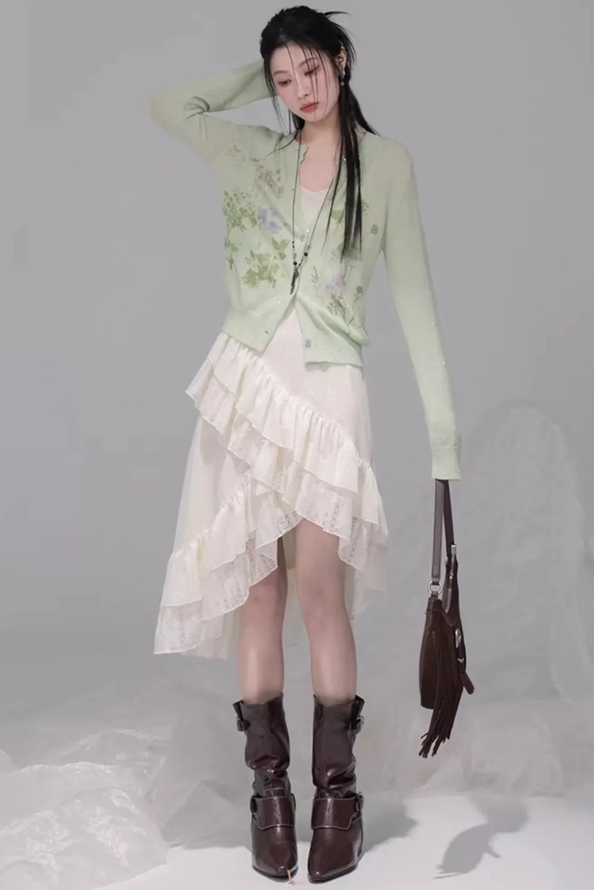 Tipsy Crush Ruffle Dress Set-Up