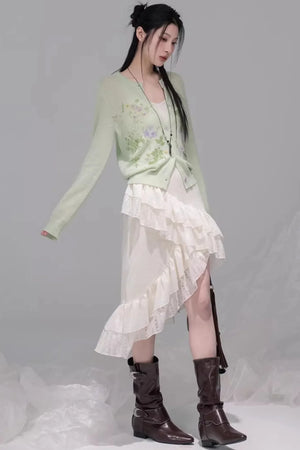 Tipsy Crush Ruffle Dress Set-Up