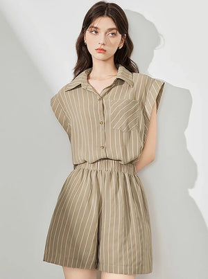 Top And Pants Two-Piece Set