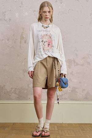 Trend Print Long Sleeve T-Shirt