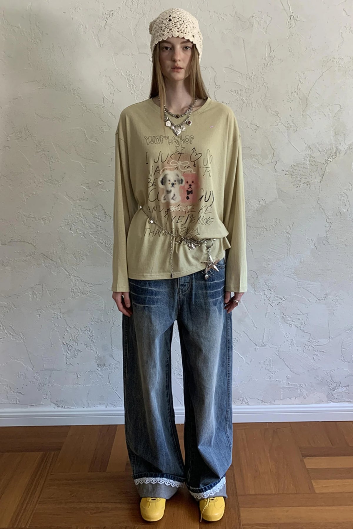 Trend Print Long Sleeve T-Shirt
