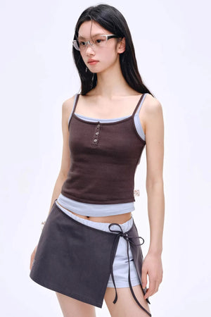 Trendy Rhythm Color-Block Camisole