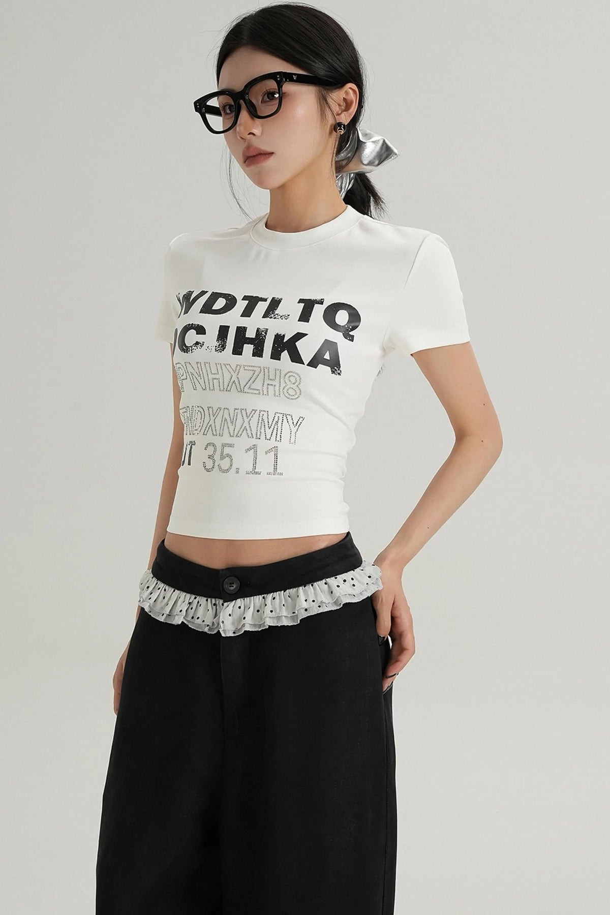 Trendy Short Sleeve Graphic Tee