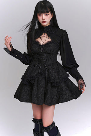Tuffy Style Gothic Dress Set-Up