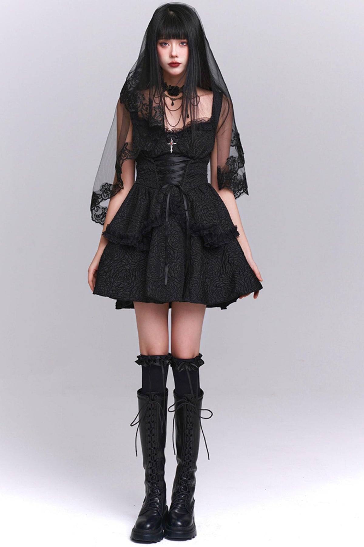 Tuffy Style Gothic Dress Set-Up