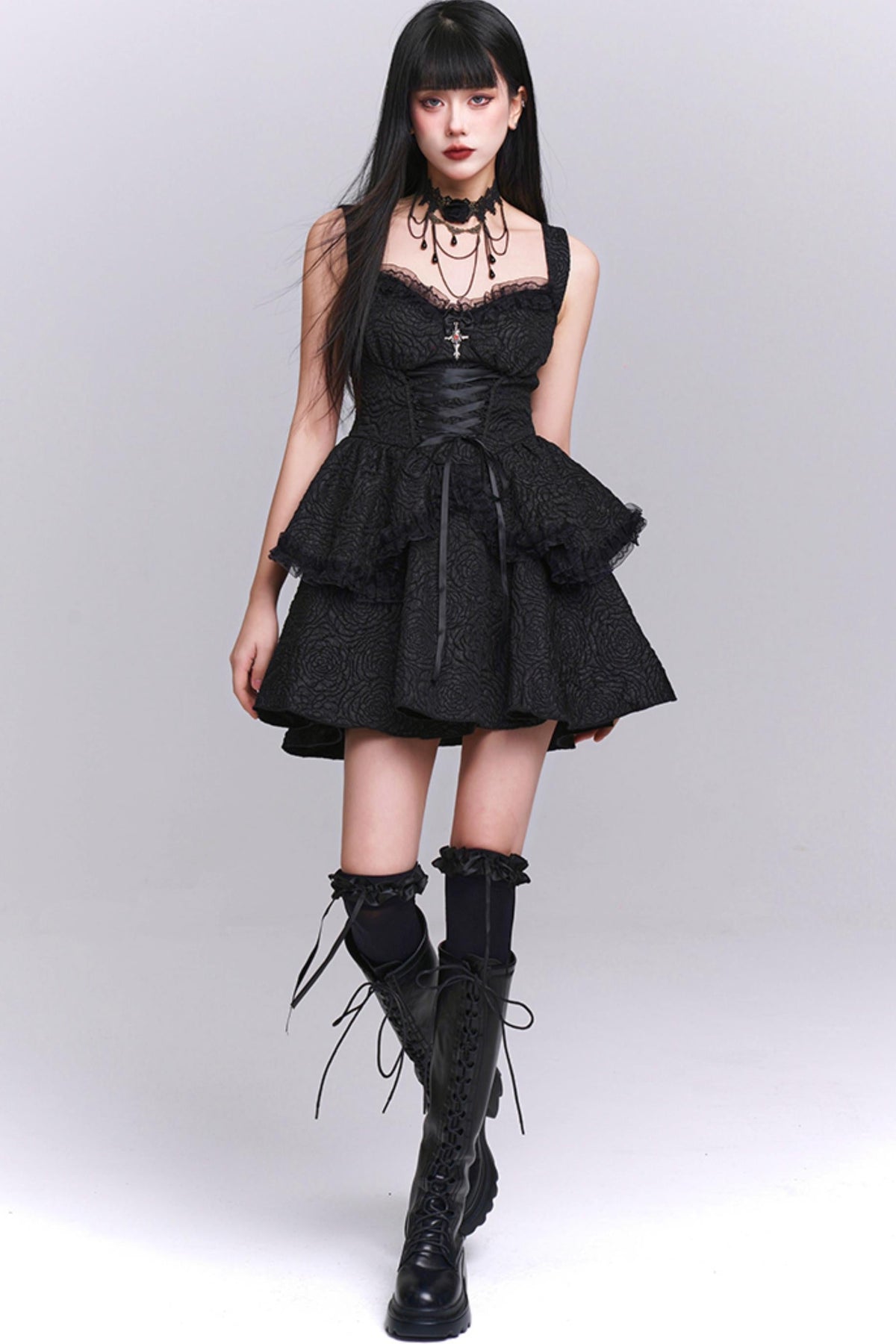 Tuffy Style Gothic Dress Set-Up