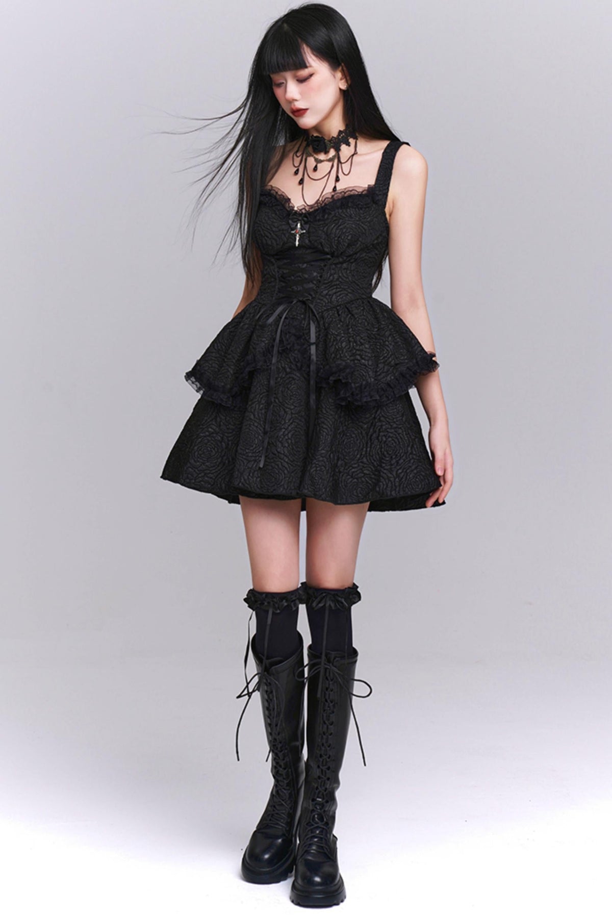 Tuffy Style Gothic Dress Set-Up