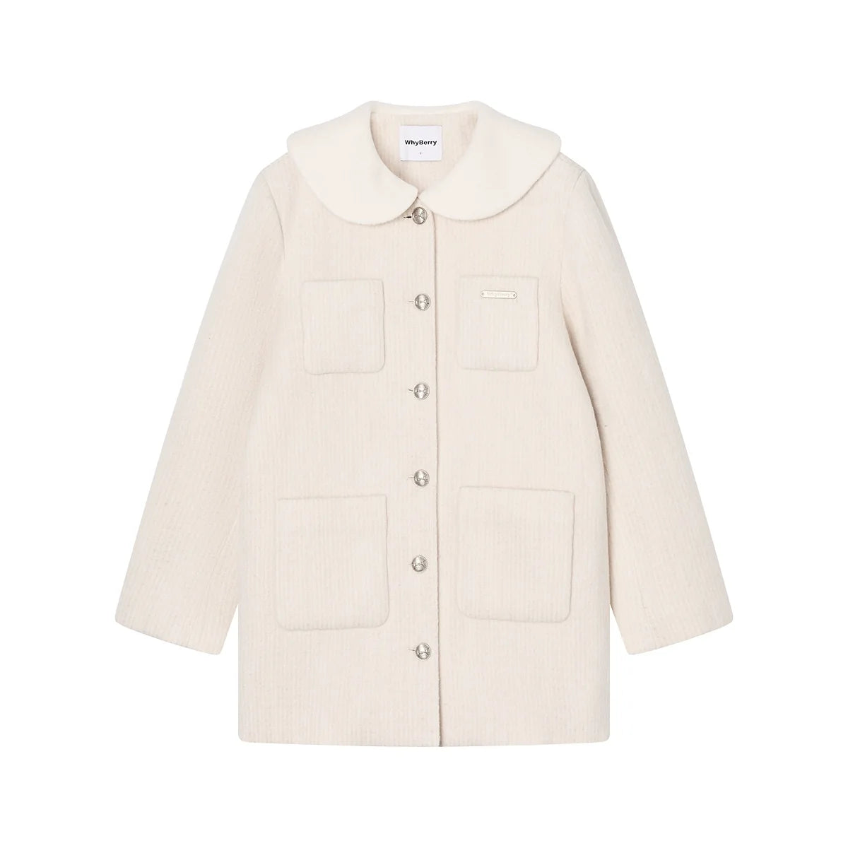 Tweed Doll Collar Jacket