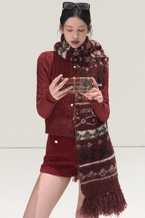 Tweed Wool Shorts