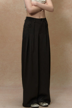 Twilight Palm Wide-Leg Pants