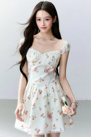 Twilight Rose Floral Dress