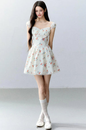 Twilight Rose Floral Dress