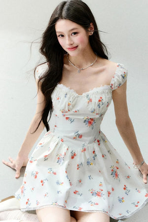 Twilight Rose Floral Dress