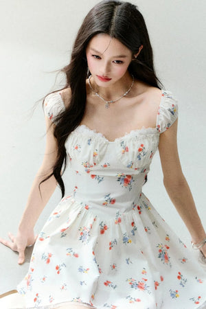 Twilight Rose Floral Dress