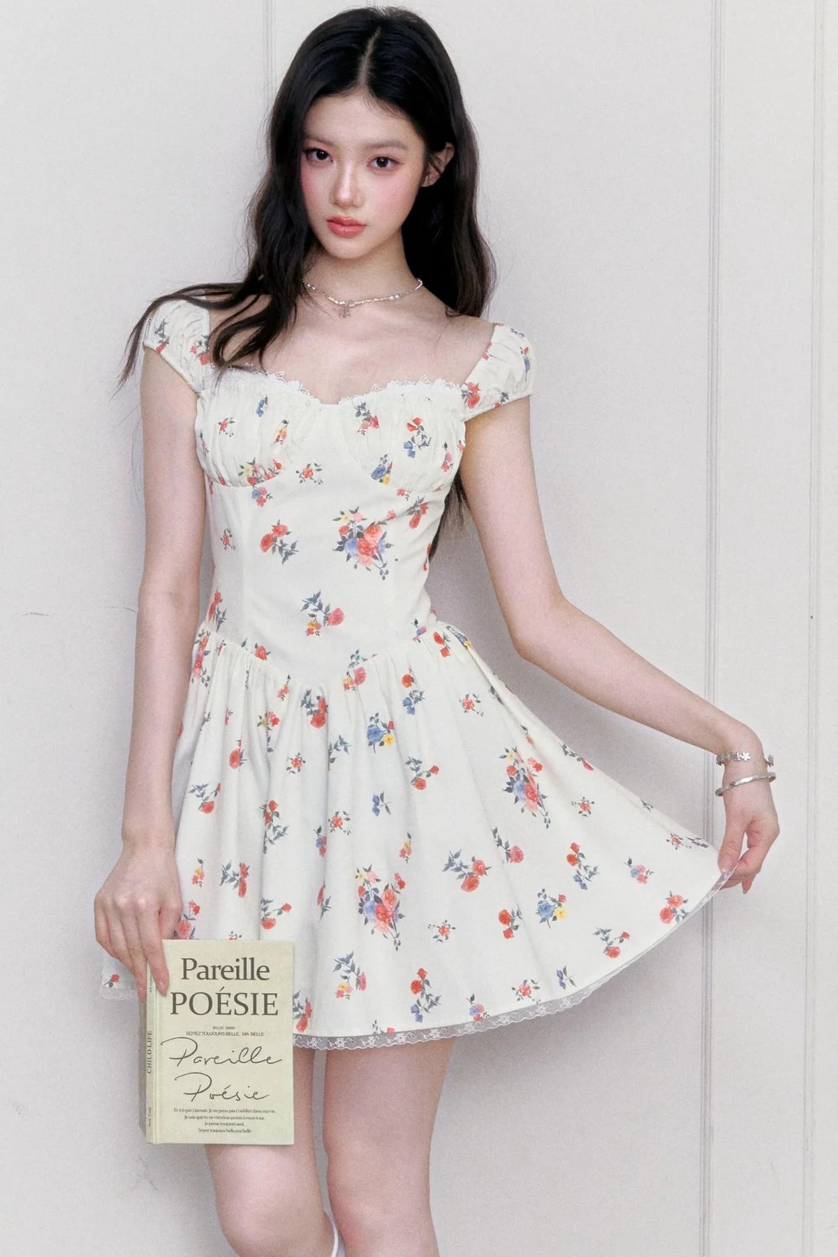 Twilight Rose Floral Dress