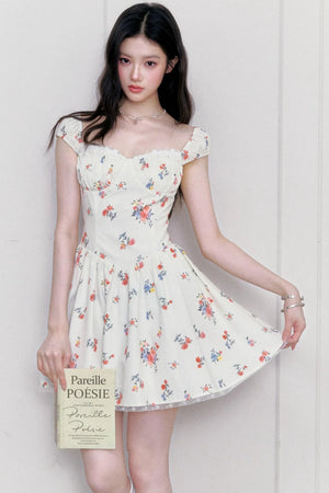 Twilight Rose Floral Dress