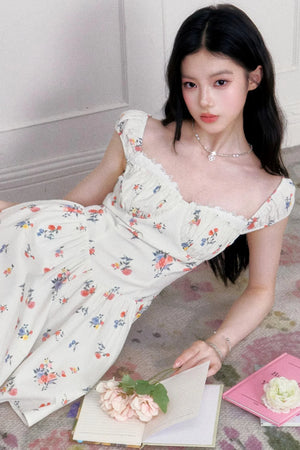 Twilight Rose Floral Dress