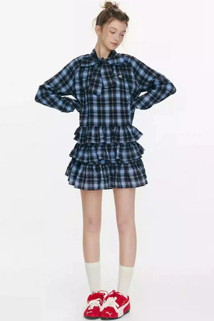 Twilight Rose Tie-Up Dress