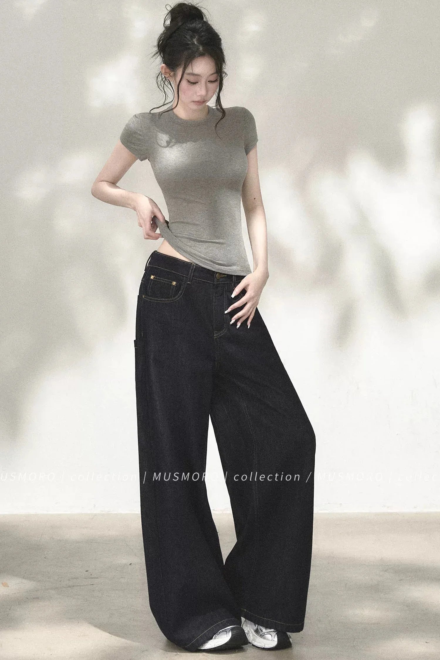 Twisted Back Short Sleeve Blouse