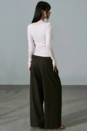 Twisted Lace Wool Top