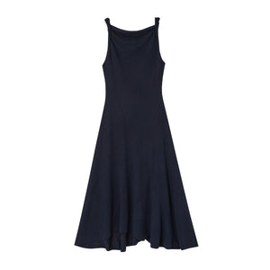 Twisted Strap Knit Dress