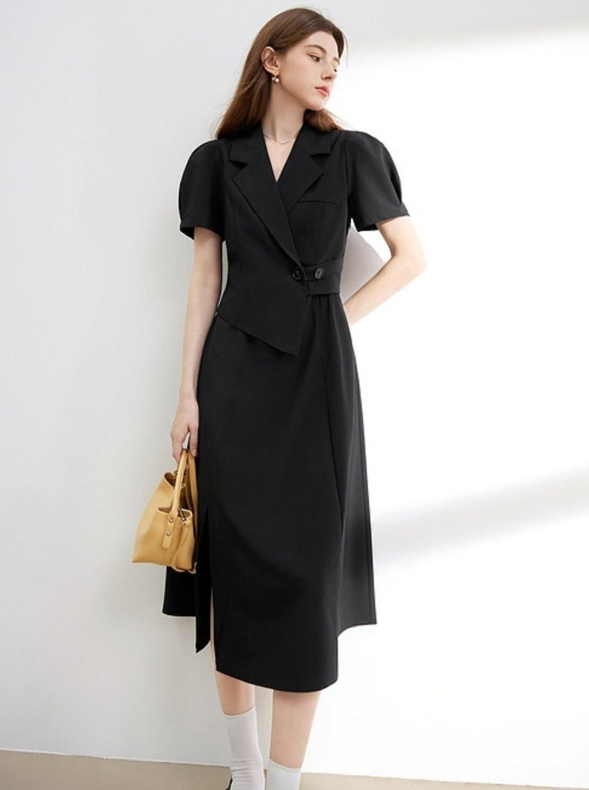 Two-Piece Collar Dress
