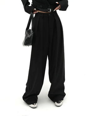 Two-Piece Short Jacket＆Mop Suit Pants