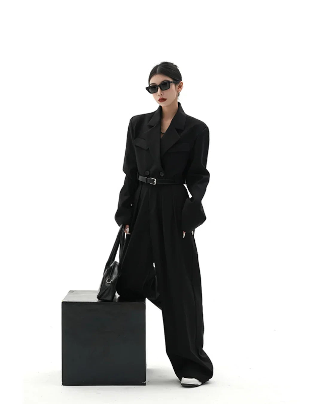 Two-Piece Short Jacket＆Mop Suit Pants