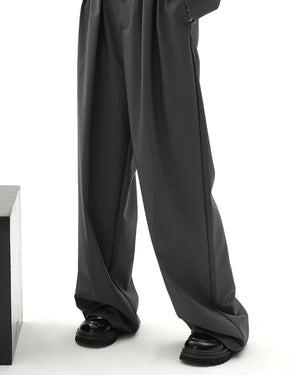 Two-Piece Short Jacket＆Mop Suit Pants