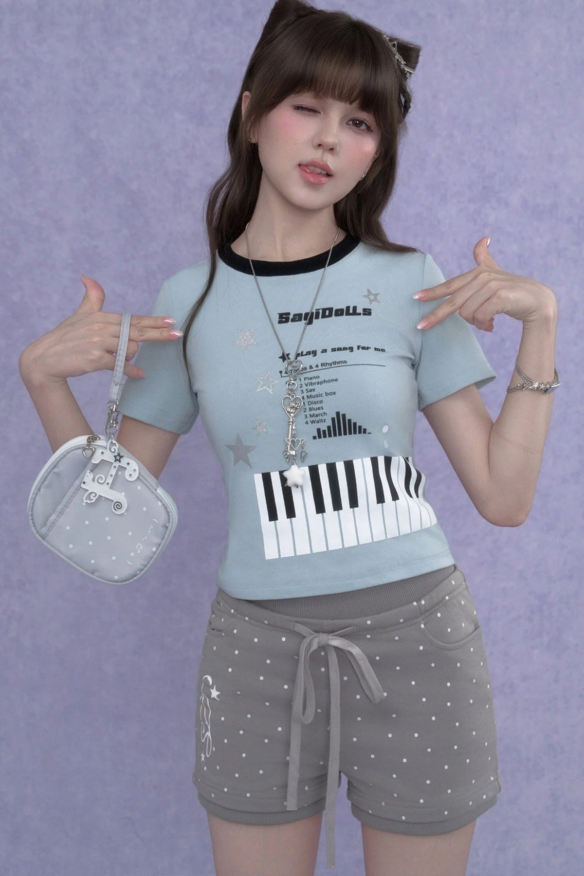 Two-Tone Millennium Music Top