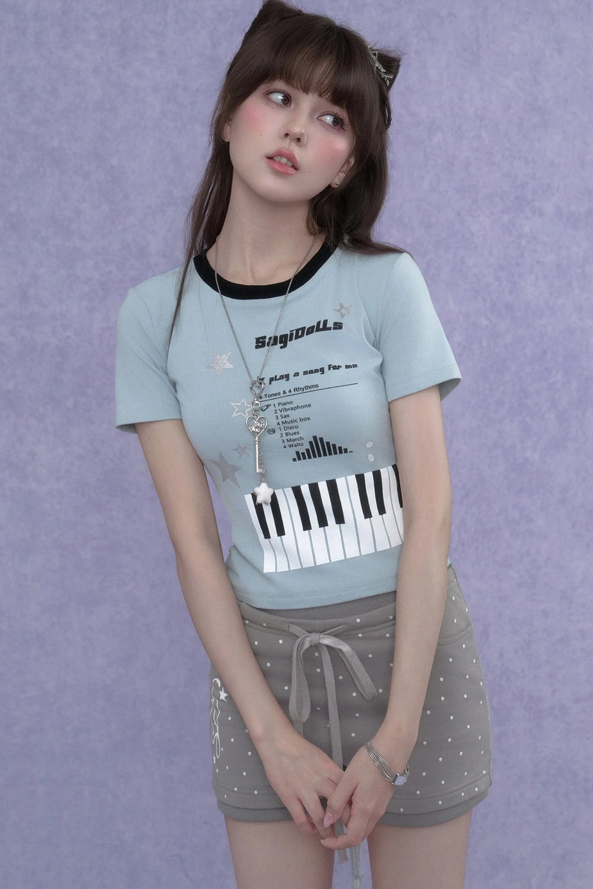 Two-Tone Millennium Music Top