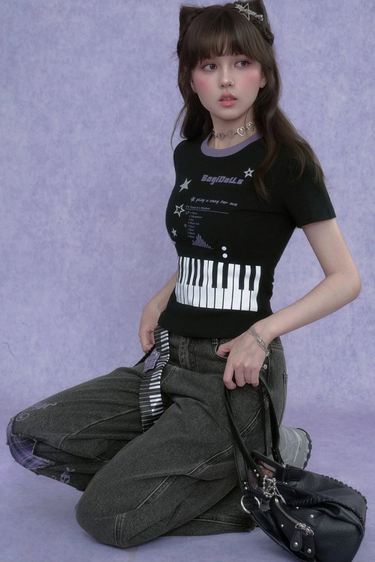 Two-Tone Millennium Music Top