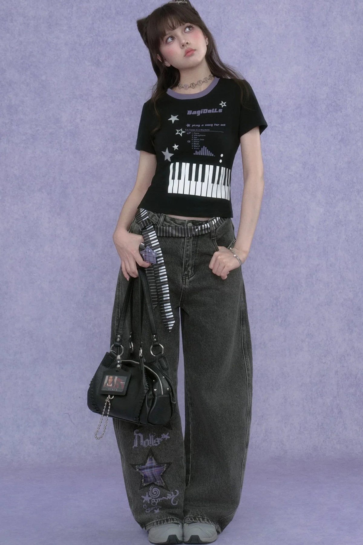 Two-Tone Millennium Music Top