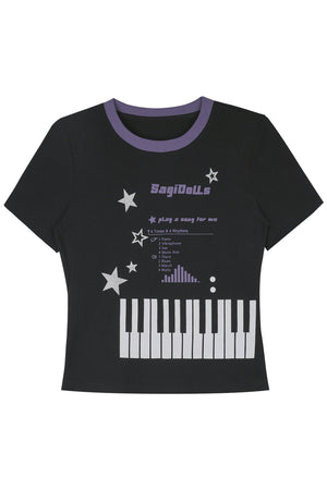 Two-Tone Millennium Music Top