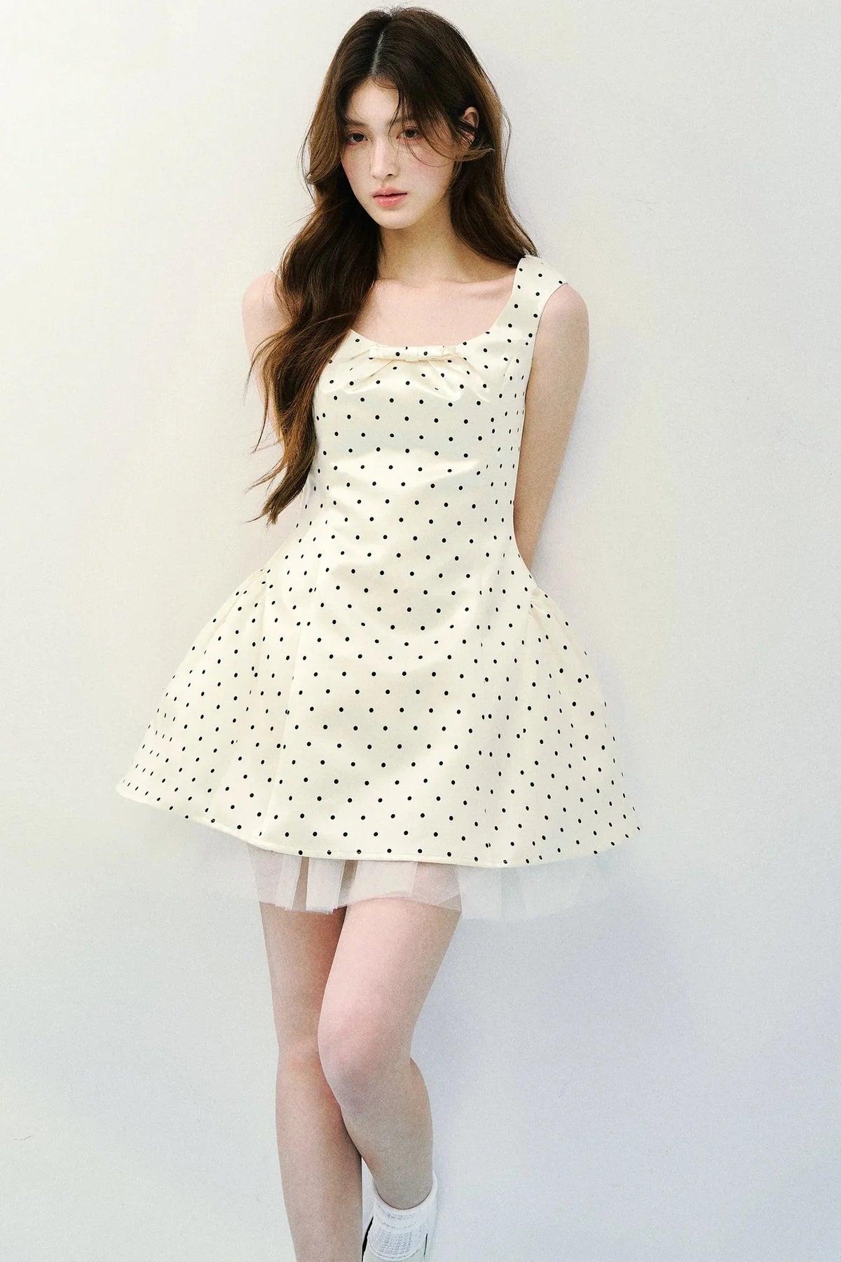 Two-Tone Satin Princess Dress